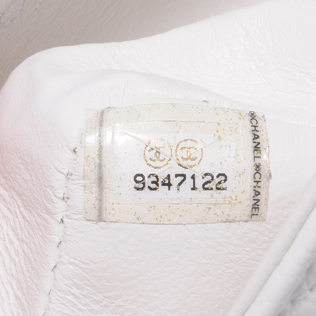 Chanel Caviar Quilted Mini Square Flap White 8 of 8