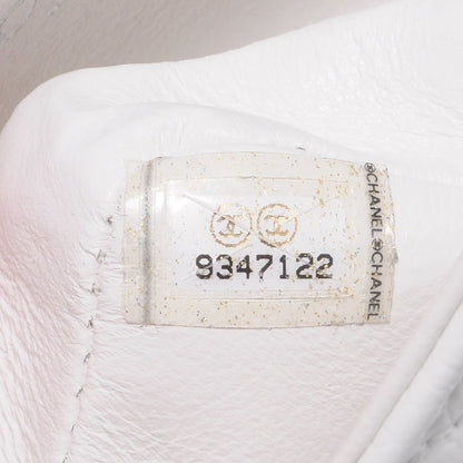 Chanel Caviar Quilted Mini Square Flap White 8 of 8