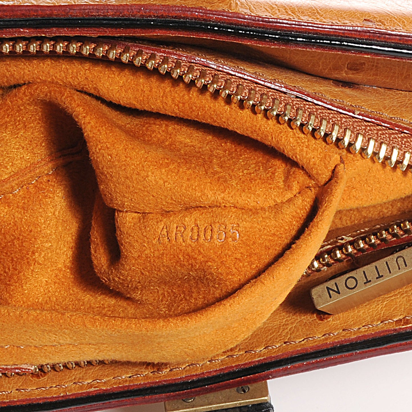 Monogram Waltz Macha Exotic Ostrich Bag