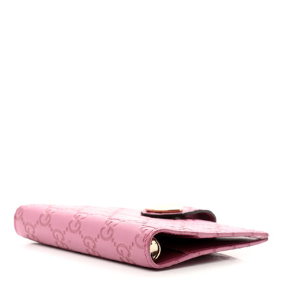Gucci Metallic Soft Guccissima Heart Small Ring Agenda Fresia Rose 3 of 10
