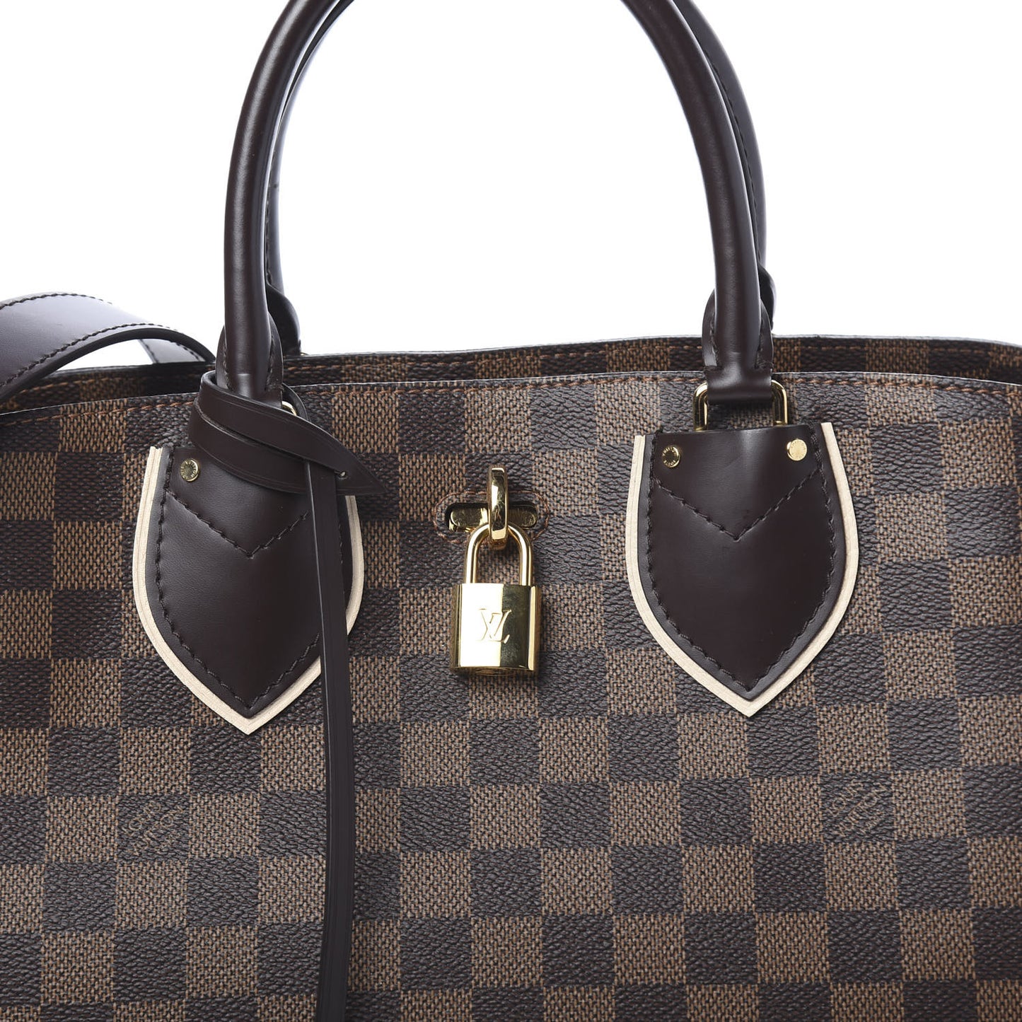 Cuir Taurillon Damier Ebene Normandy Ebene
