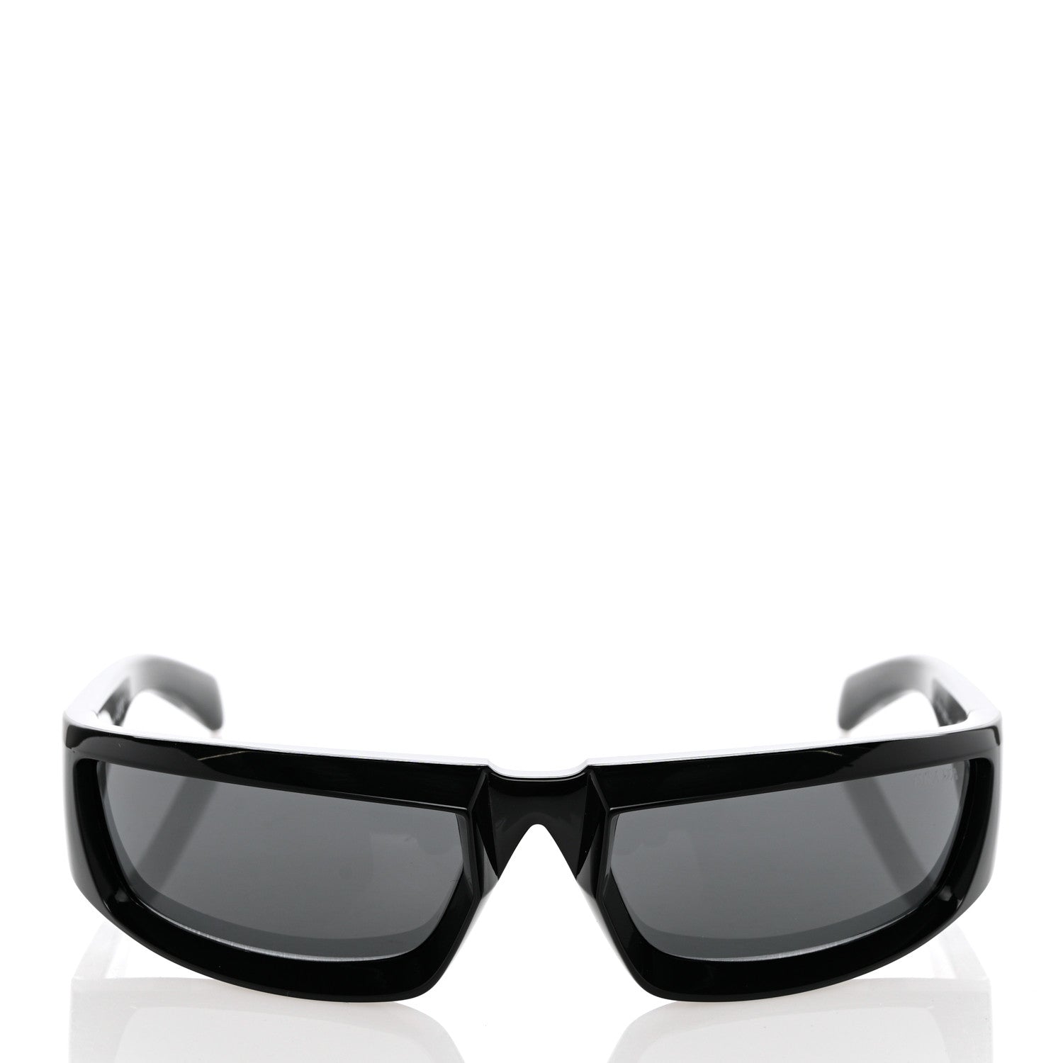 Prada Acetate Runway Sunglasses SPR 25Y Black 2 of 8