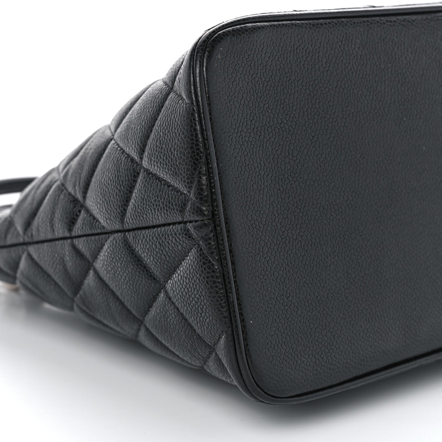 Chanel Caviar Quilted Medallion Tote Black 9 of 10
