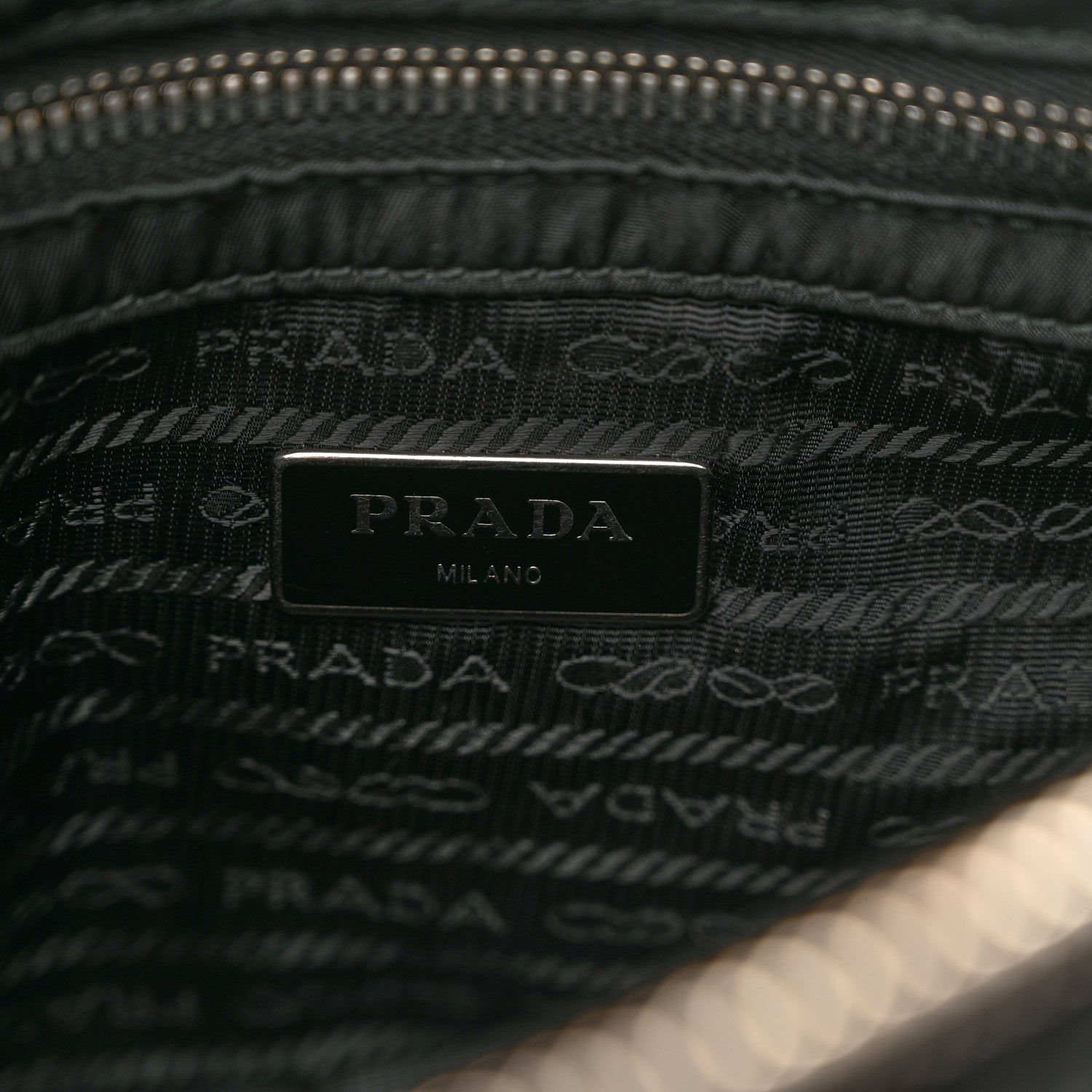 Prada Re-Nylon Quilted Padded Flap Shoulder Bag Black 6 of 11