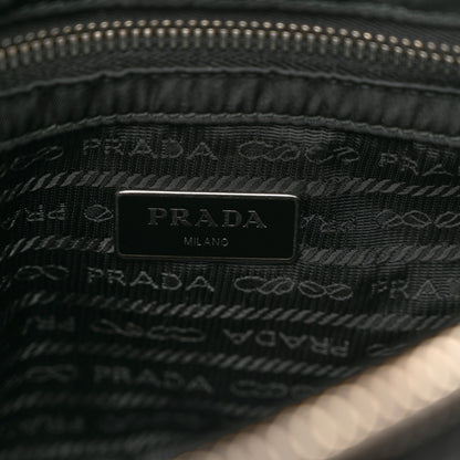 Prada Re-Nylon Quilted Padded Flap Shoulder Bag Black 6 of 11