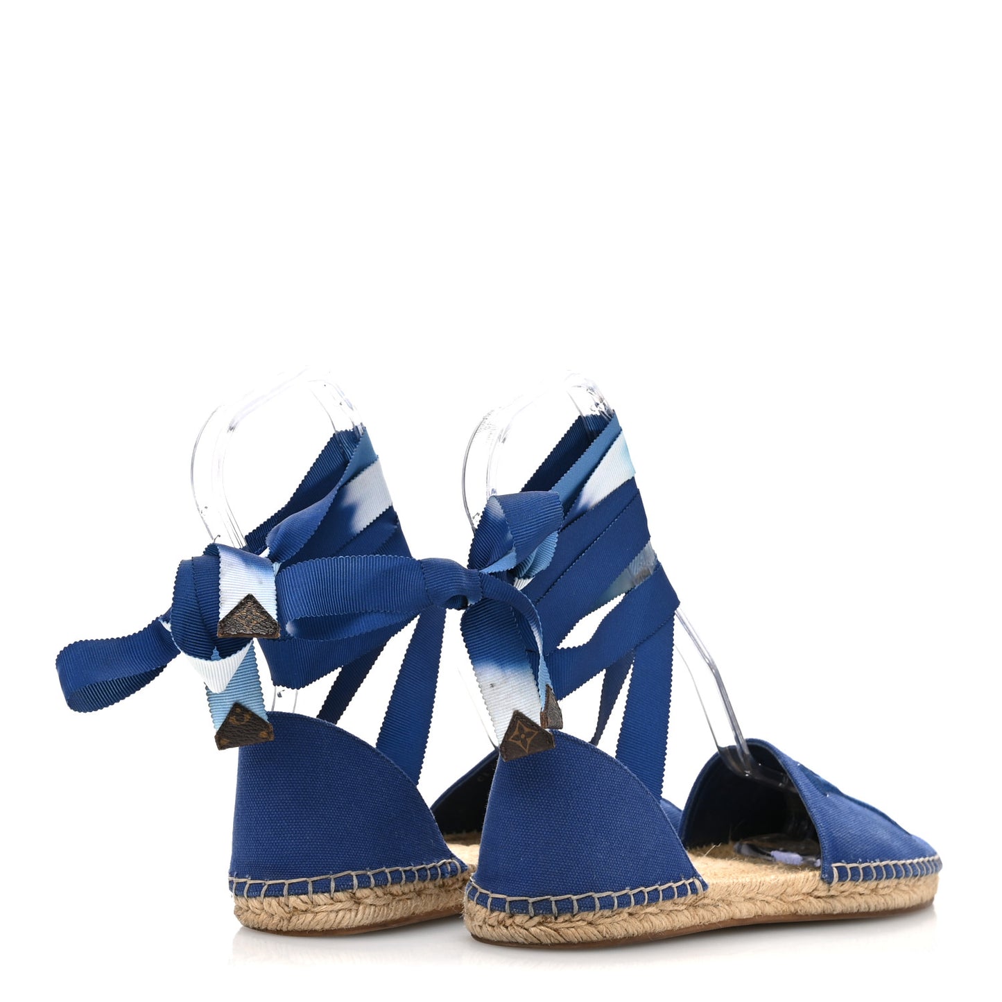 Canvas Escale Starboard Espadrille Flats 37.5 Blue