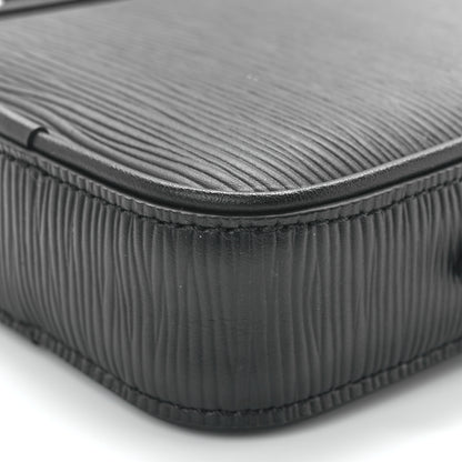 Louis Vuitton Epi Danube Slim PPM Black 10 of 11