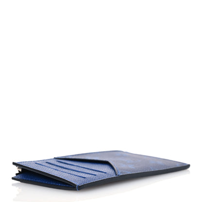 Louis Vuitton Monogram Taiga Coin Card Holder Cobalt 4 of 10