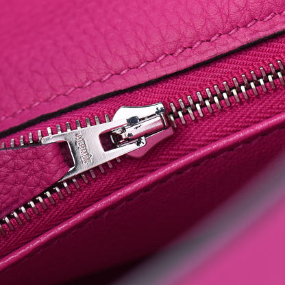 Hermes Togo Kelly Retourne 28 Rose Pourpre 11 of 12