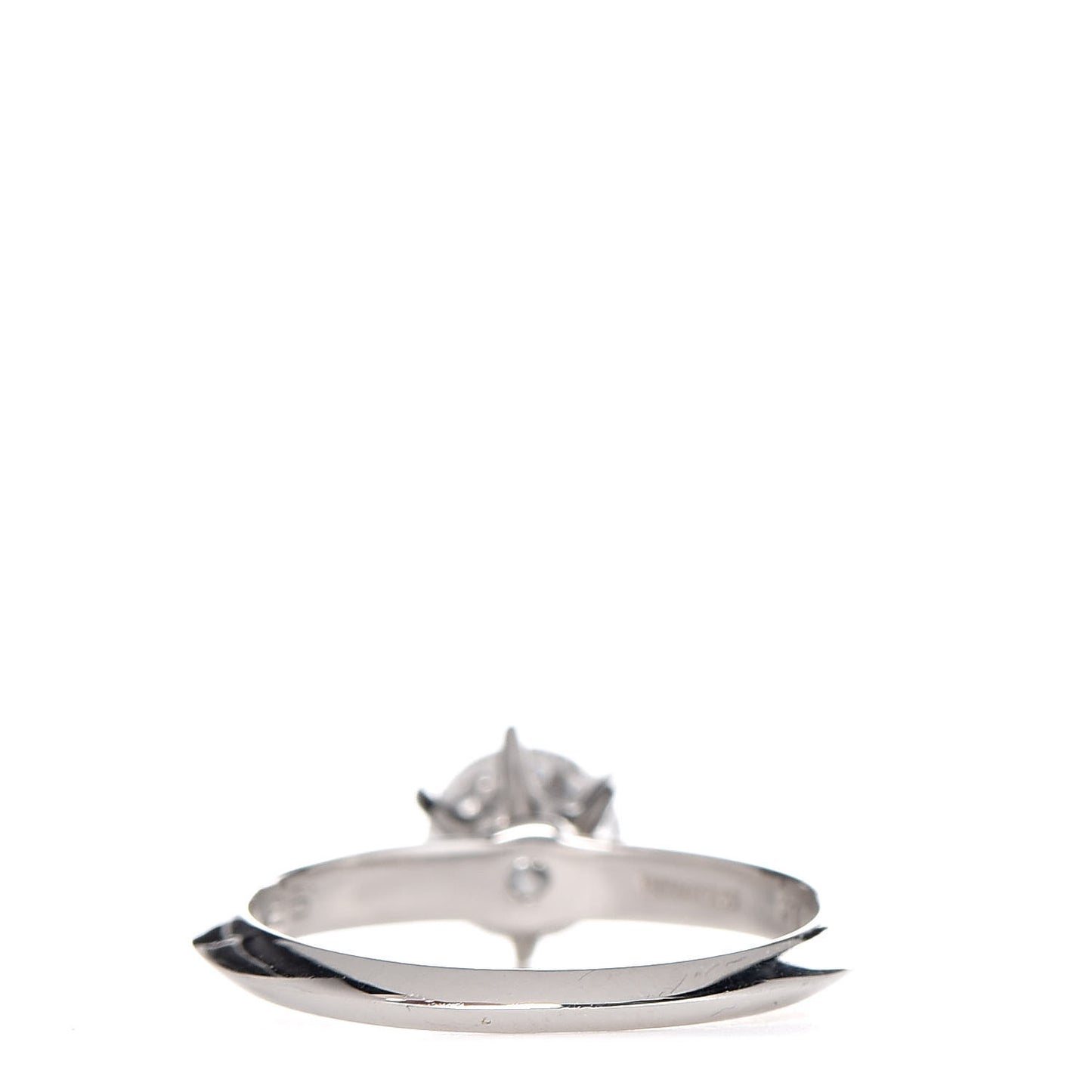 Platinum Diamond .86ct Solitaire Engagement Ring 51 5.75