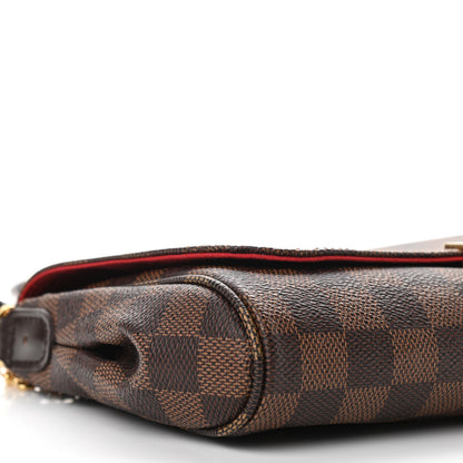 Louis Vuitton Damier Ebene Favorite MM 9 of 10
