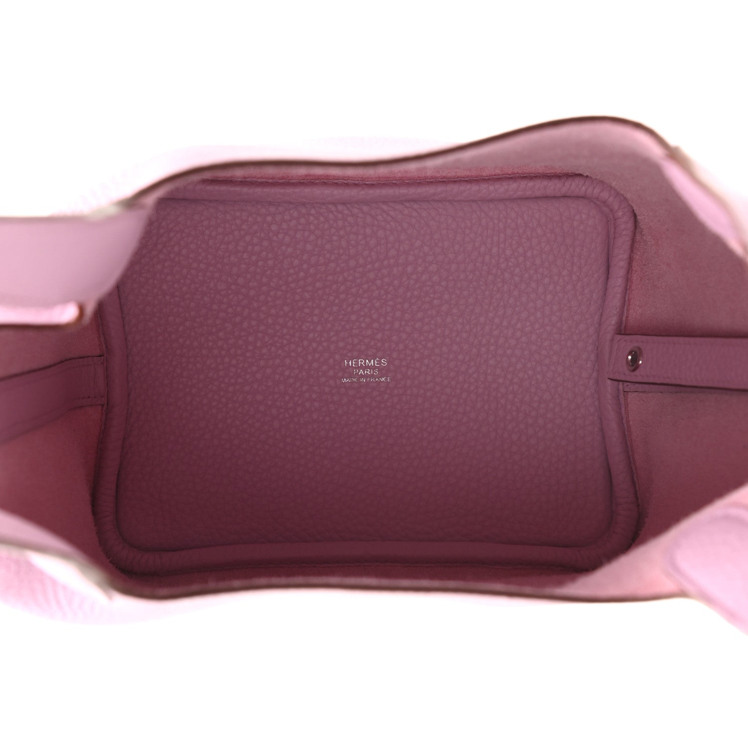 Hermes Taurillon Clemence Picotin Lock 18 PM Mauve Sylvestre 4 of 8