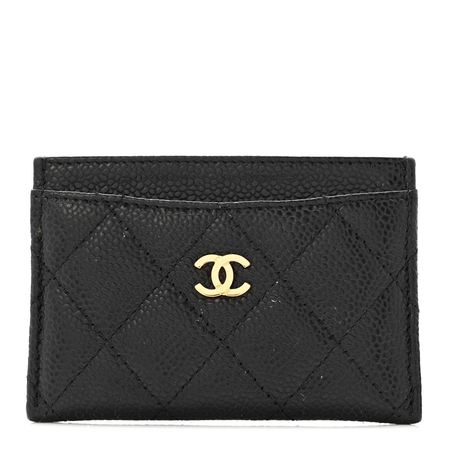 Chanel Caviar Quilted Card Holder Black 1 of 11