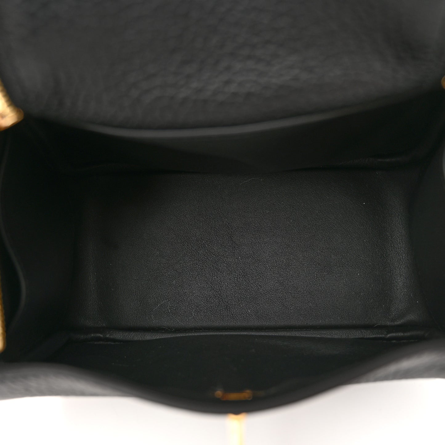 Taurillon Clemence Mini Lindy 20 Black