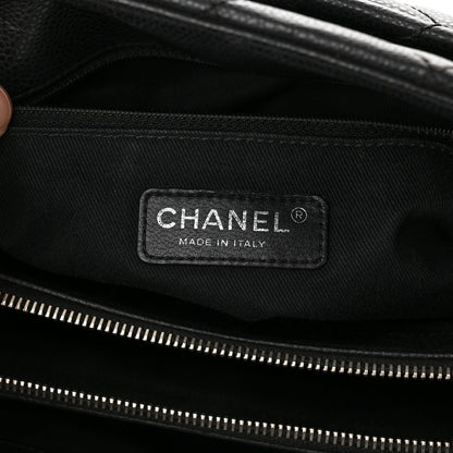 Chanel Caviar Quilted Timeless CC Soft Tote Black 6 of 12