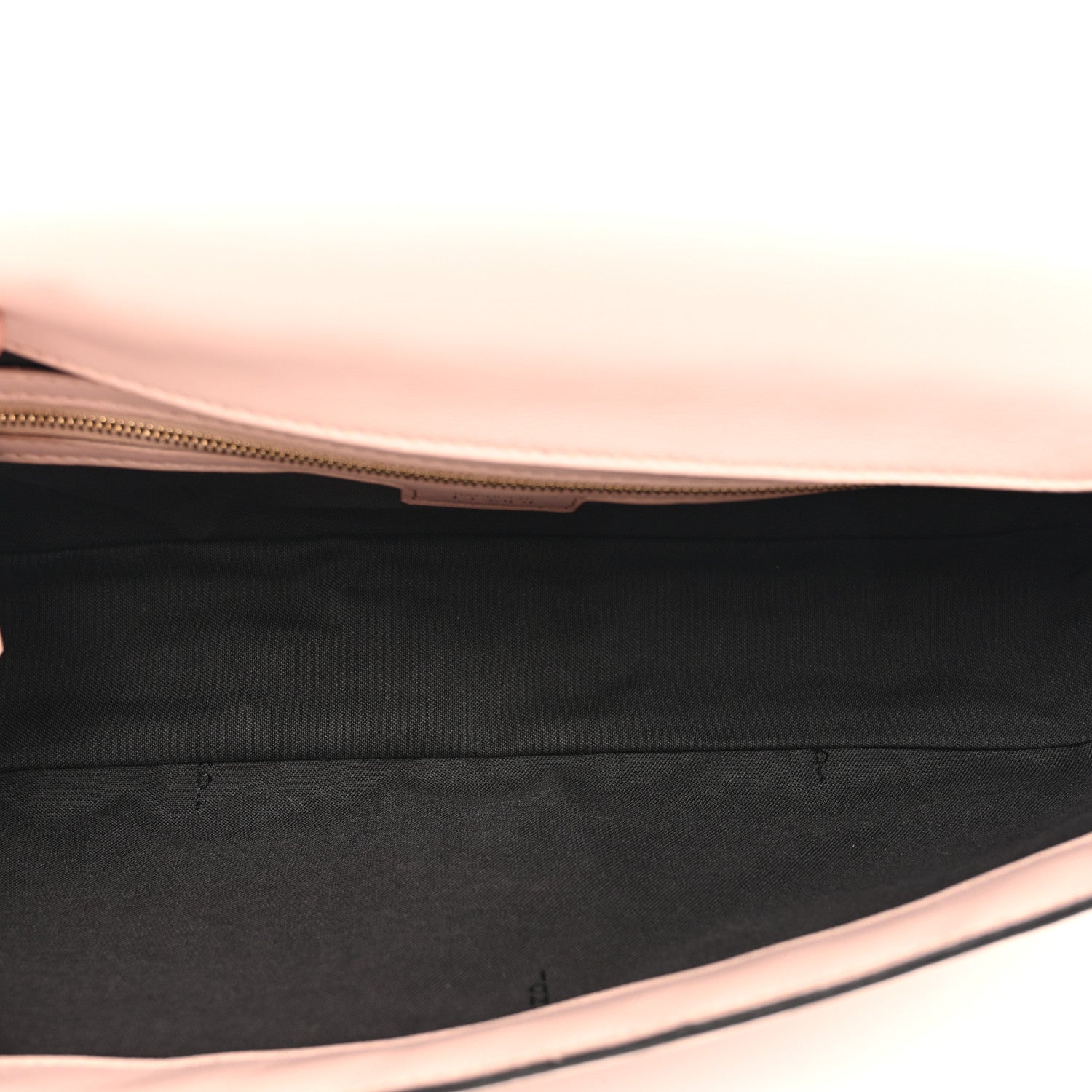 Fendi Nappa FF 1974 Embossed Baguette Rosa Quarzo 5 of 12