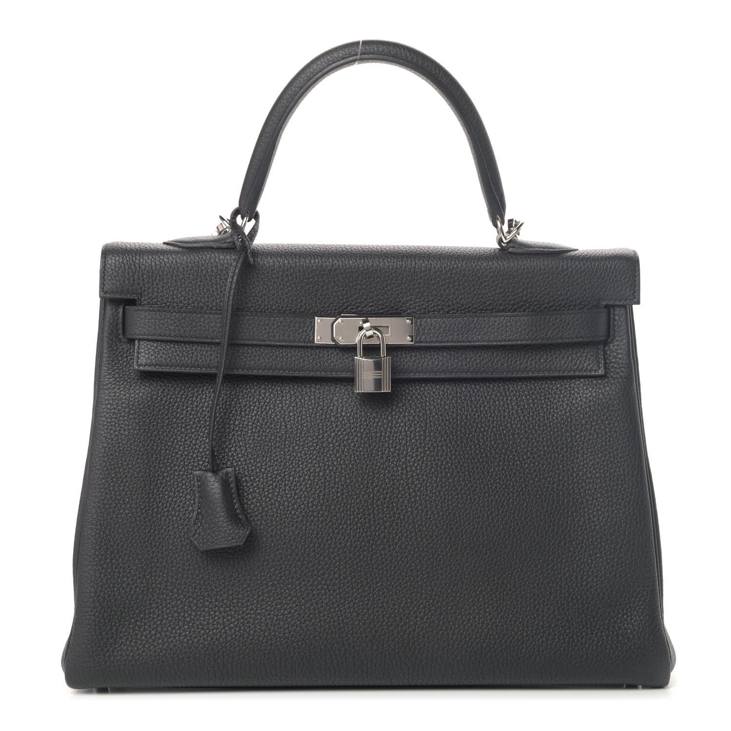 Hermes Togo Kelly Retourne 35 Black 1 of 12