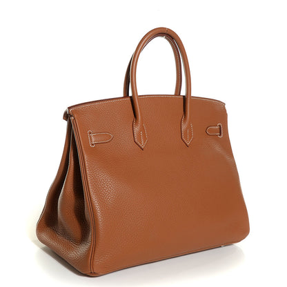 Hermes Togo Birkin 35 Gold 4 of 24