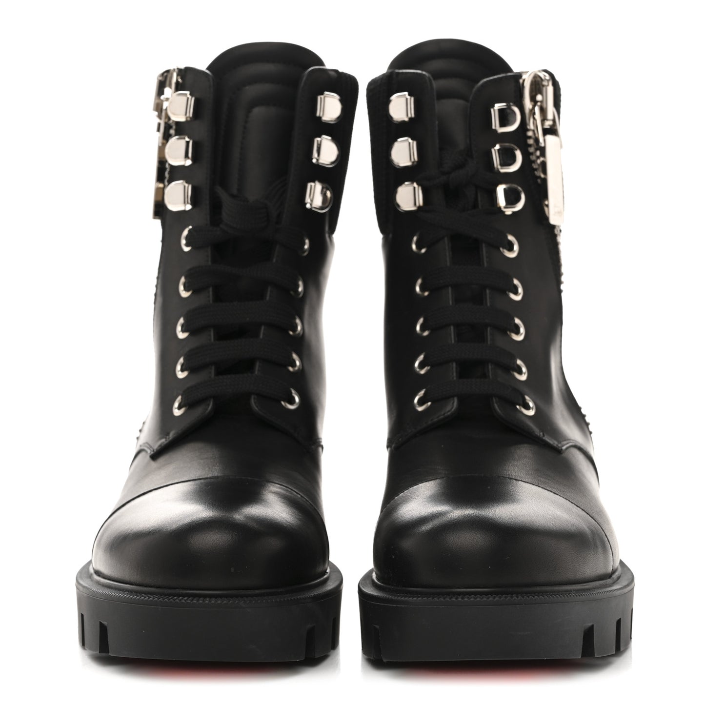 Calfskin Quilted En Hiver Boots 37 Black