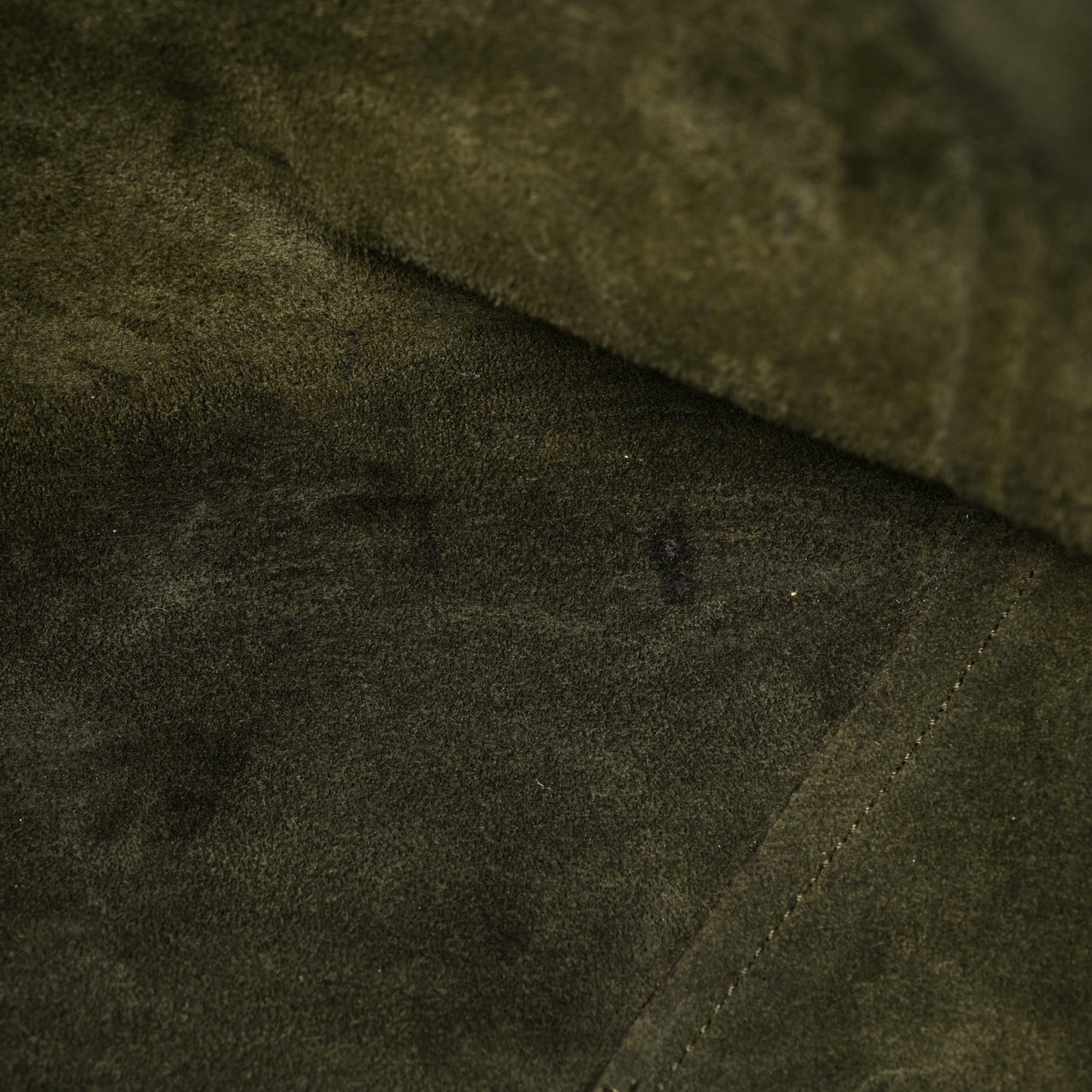 Soft Grained Calfskin Small Belt Cabas Phantom Army Green