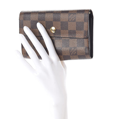 Louis Vuitton Damier Ebene Alexandra Wallet 2 of 9