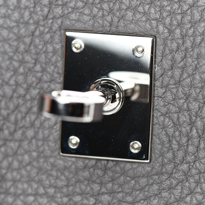 Hermes Togo Birkin 25 Etain 21 of 33