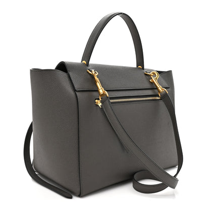 Celine Grained Calfskin Mini Belt Bag Grey 3 of 13