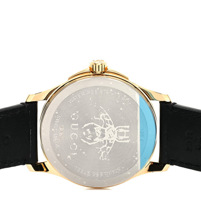 Gucci Stainless Steel Calfskin 38mm G-Timeless Quartz Watch Turquoise 4 of 5