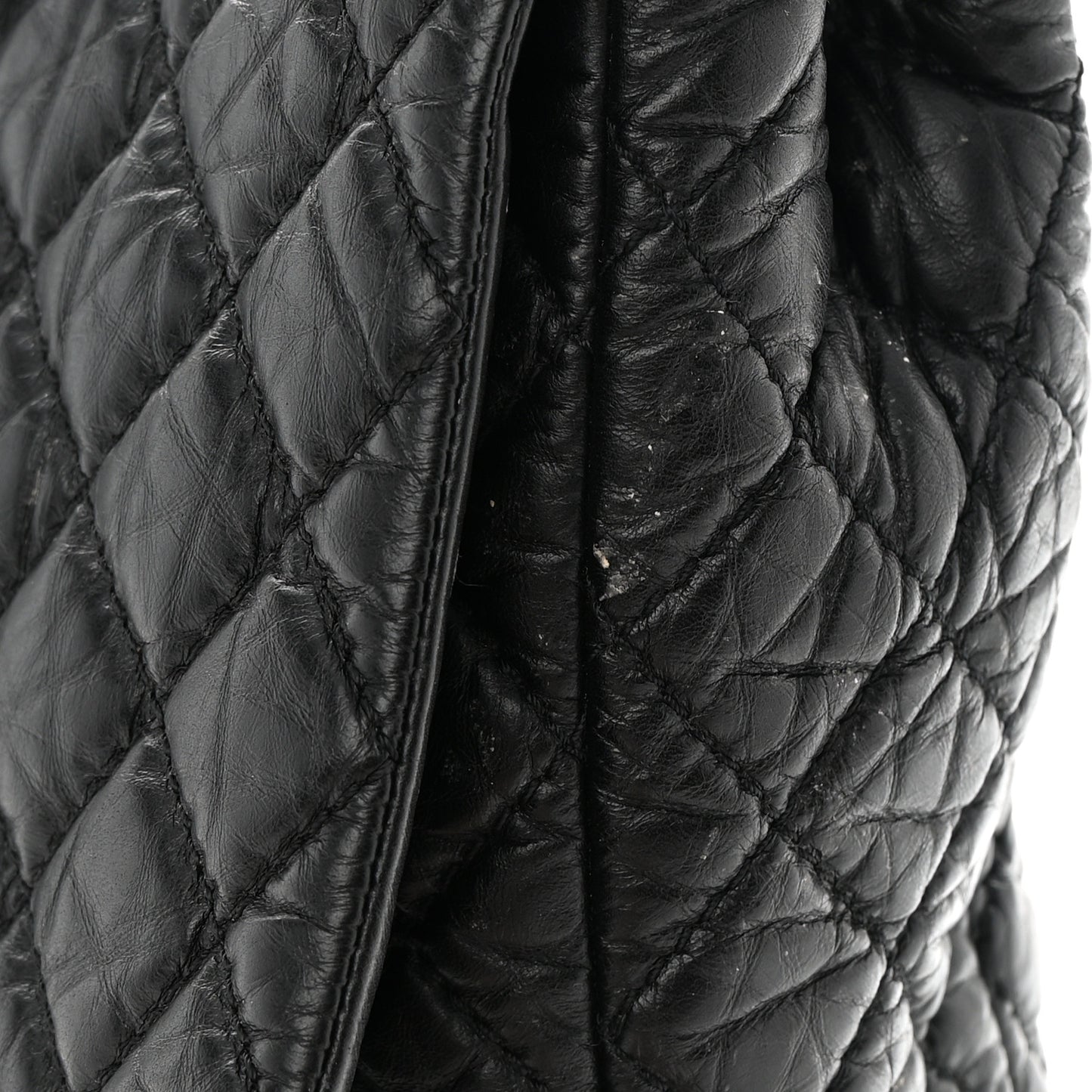 Aged Calfskin Reissue XL Maxi Flap Black