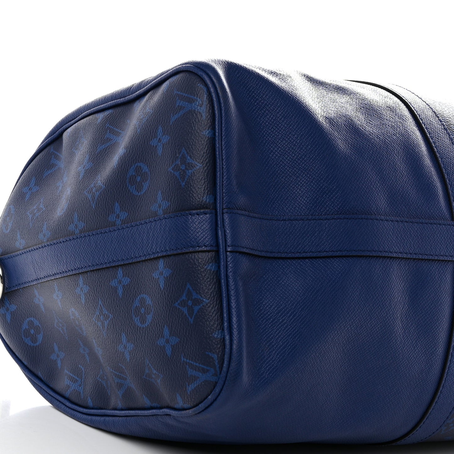 Taiga Monogram Eclipse Keepall Bandouliere 50 Pacific Blue
