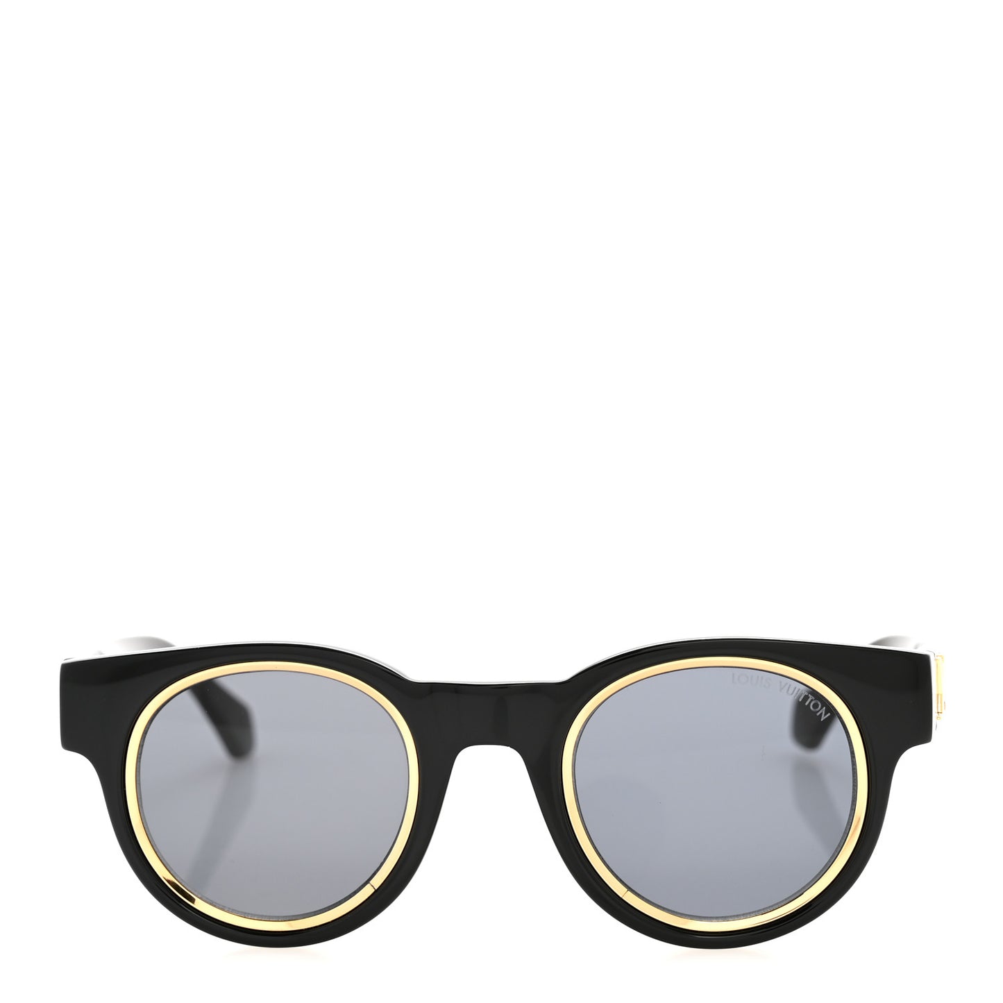 Acetate LV Legacy Round Sunglasses Z2506U Black