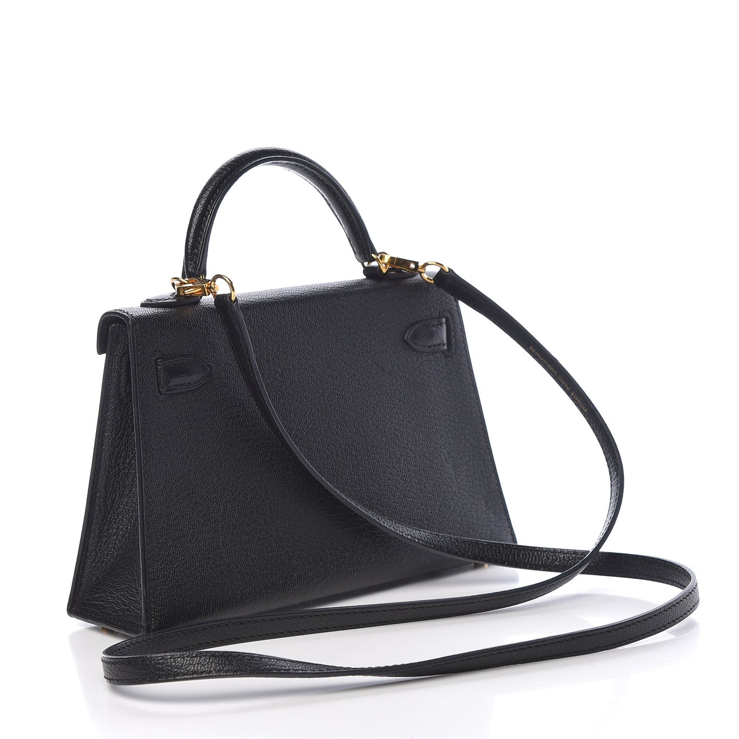Chevre Mysore Mini Kelly Sellier 20 Black