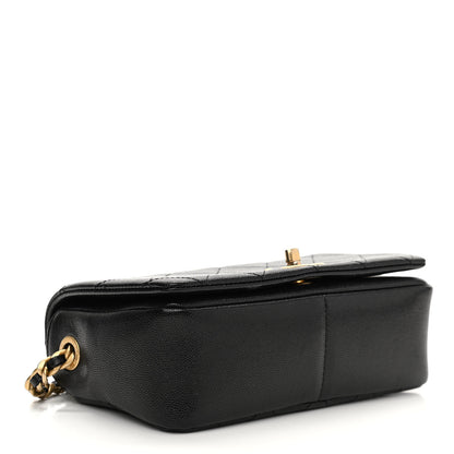Chanel Caviar Quilted Small Fashion Therapy Flap Bag Black 4 of 11