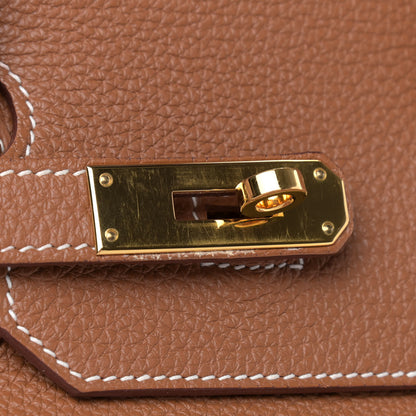 Hermes Togo Birkin 35 Gold 8 of 11