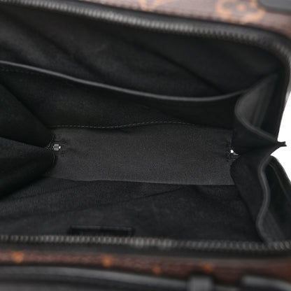 Louis Vuitton Monogram Macassar Handle Soft Trunk Black 5 of 9