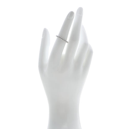 Van Cleef & Arpels 18K White Gold Medium Perlee Ring 53 6.5 2 of 4