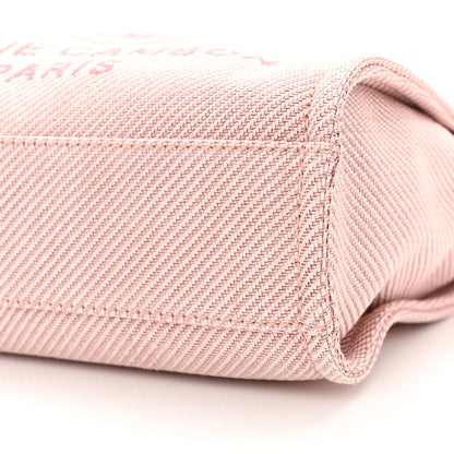 Chanel Mixed Fibers Calfskin Mini Deauville Tote Rose Pink 10 of 10