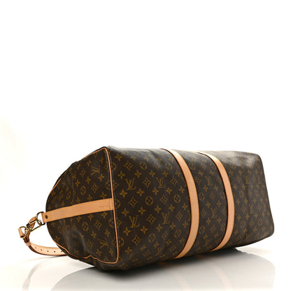 Louis Vuitton Monogram Keepall Bandouliere 55 3 of 9