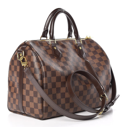 Louis Vuitton Damier Ebene Speedy Bandouliere 30 3 of 7