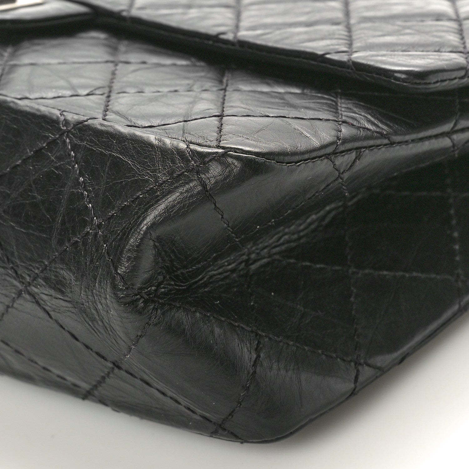 Chanel Aged Calfskin Quilted 2.55 Reissue 226 Flap Black 10 of 10