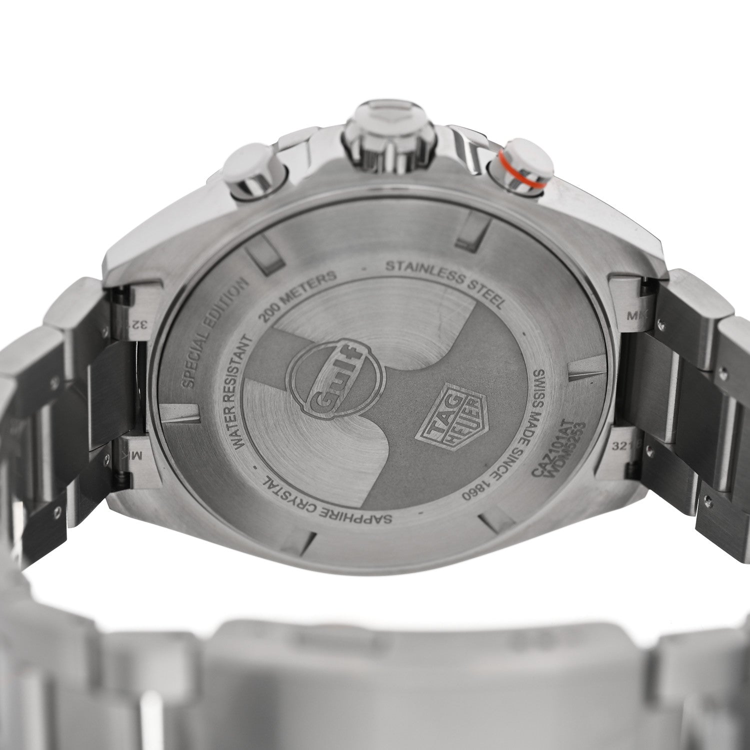 Tag Heuer Stainless Steel 43mm Formula 1 Chronograph Quartz Watch Blue CAZ101AT 4 of 5