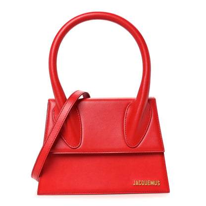 Jacquemus Smooth Calfskin Le Grand Chiquito Red 1 of 9