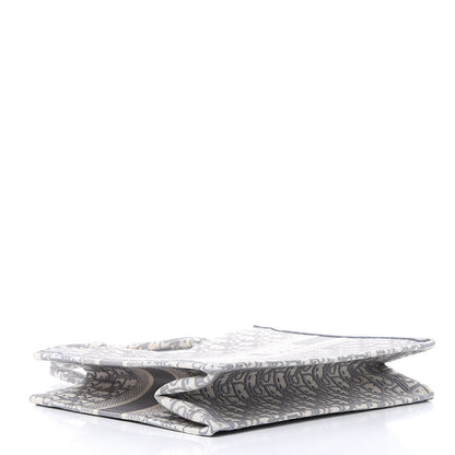 Christian Dior Oblique Medium Book Tote Grey 4 of 10