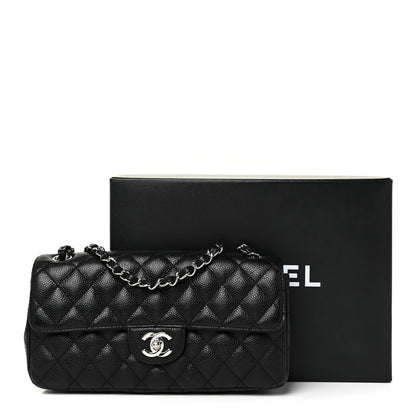 Chanel Caviar Quilted East West Flap Black 21 of 21