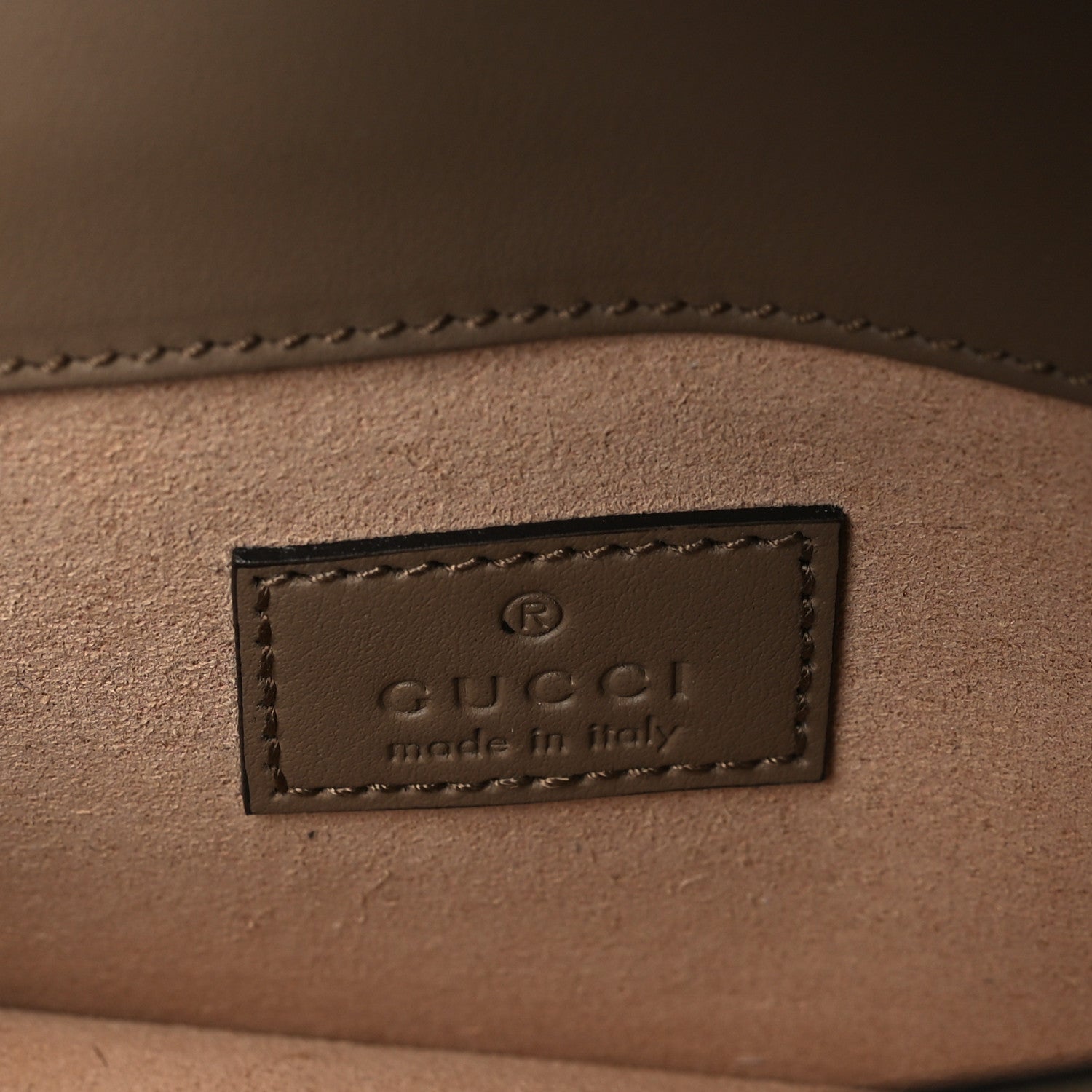 Gucci GG Supreme Monogram Super Mini Dionysus Shoulder Bag Taupe 6 of 9