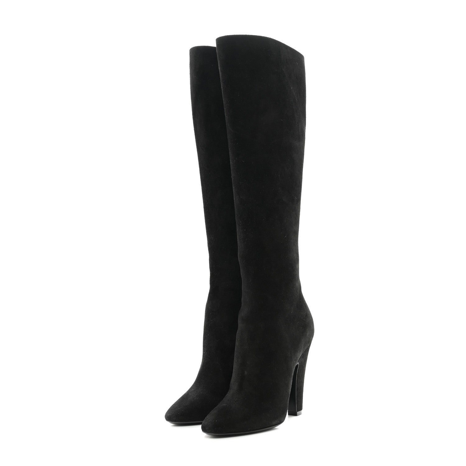 Saint Laurent Knee High Boots 36.5 Black 3 of 13