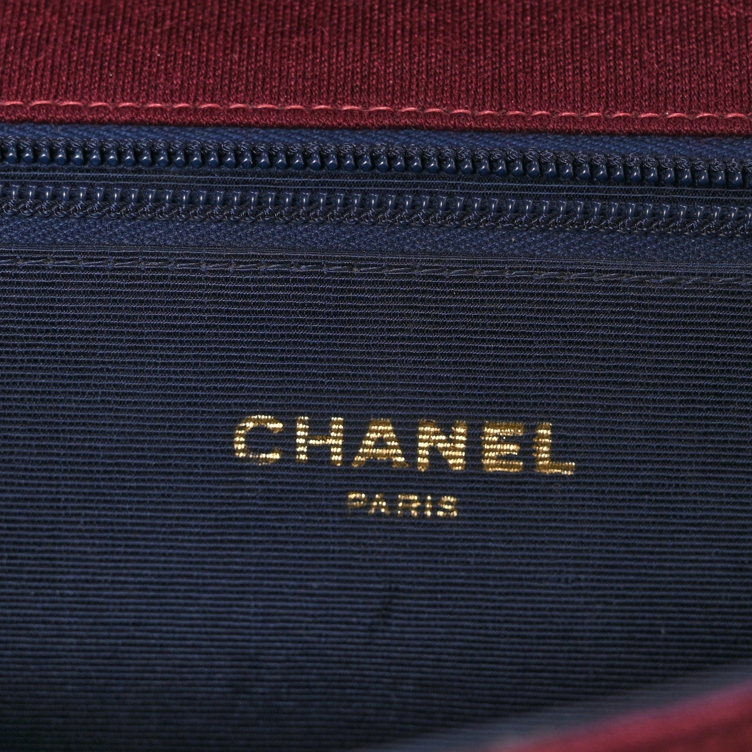 Chanel Lambskin Jersey Quilted Single Flap Burgundy 6 of 12