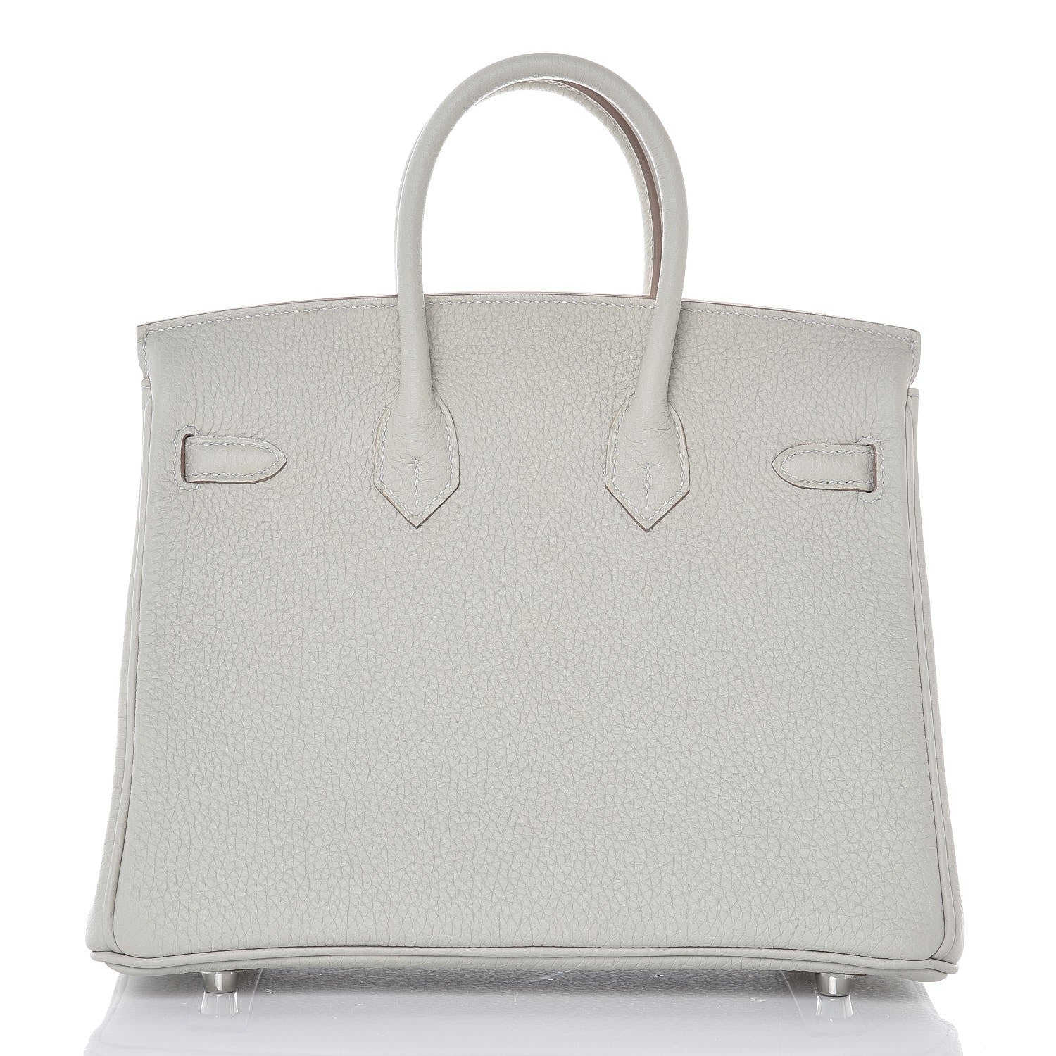Hermes Togo Birkin 25 Gris Perle 4 of 33