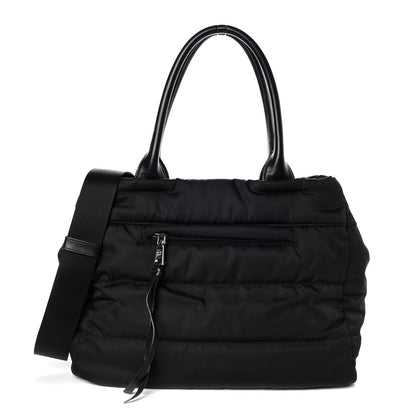 Prada Tessuto Nylon Bomber Tote Black 1 of 10