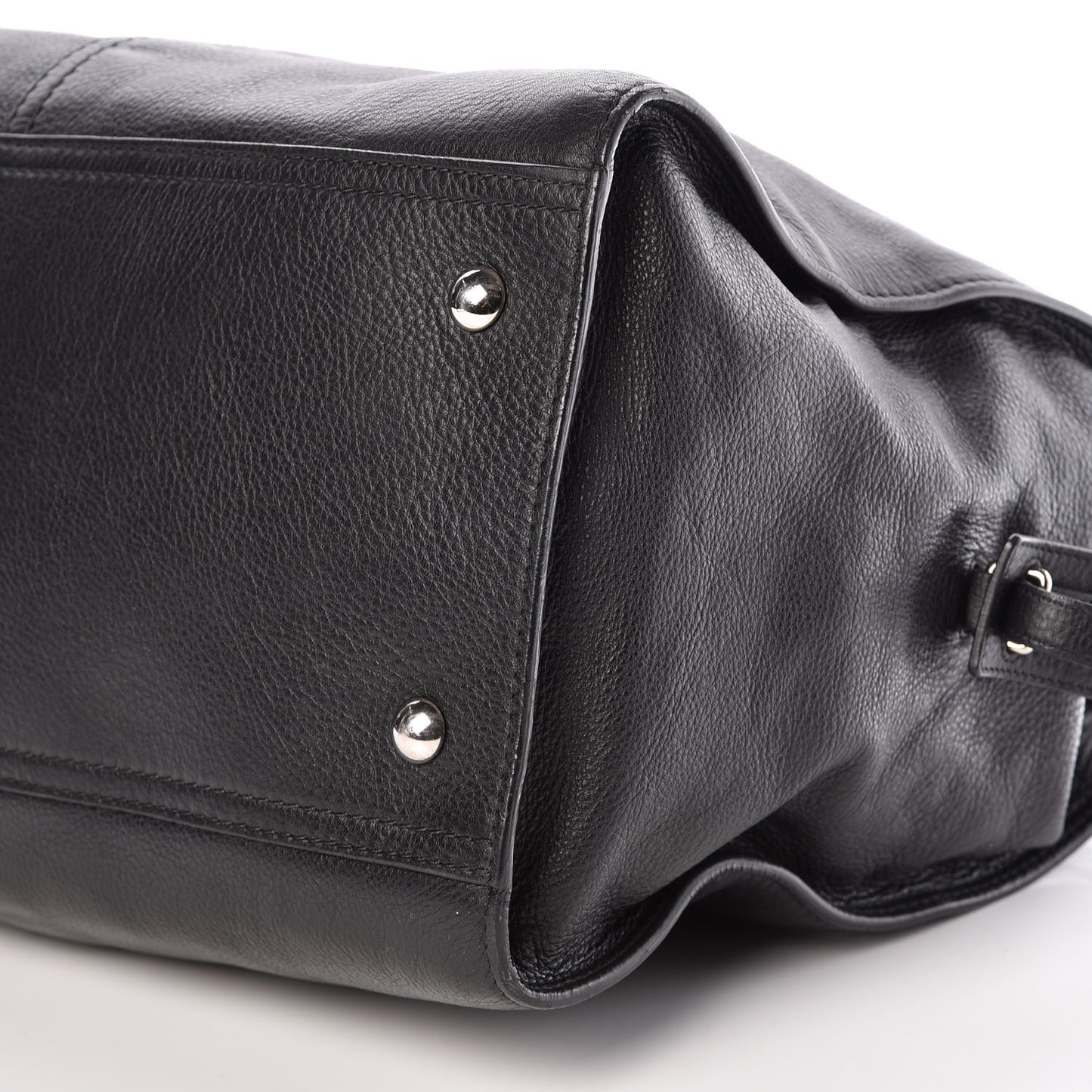 Calfskin Cabas Chyc Weekender Black